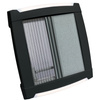 Okno dachowe czarne 40x40cm MPK VisionStar M 2 LED z roletą 