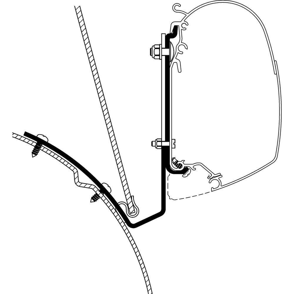 Adapter VW T4 Liftroof do TO Series 5