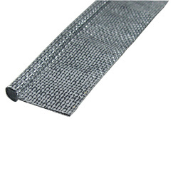 Hindermann Tekstylna lamówka 6cm szary 7mm