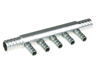 5CYL Gas Distributor Aluminium 6mm