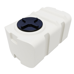 Prostokątny pojemnik 300 l UHPLAST biały