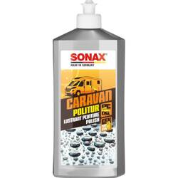 SONAX CARAVAN Polish 500 ml with wax for paintwork and GRP - hand or machine polishing, motorhome and caravan