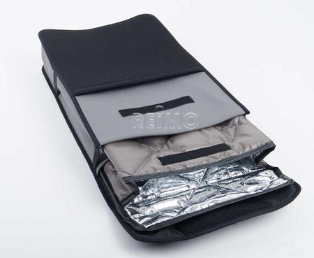 Rozmiar uchwytu na przybory kuchenne Carbest z paskiem do noszenia. 3 - 240x480x90 mm