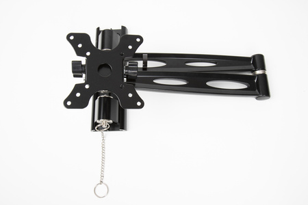 Carbest Simon Luxus XL 493984 TV bracket - double arm 650 mm, glossy black, VESA 50/75/100, 13-30 inch screens, up to 10 kg