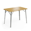 Dometic GO Compact Bamboo Camp Table with Adjustable Height