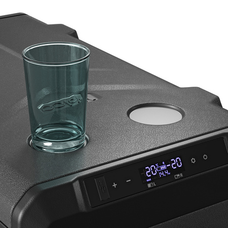 Yolco przenośna lodówka kompresorowa TCX60 60 l, dwustrefowa, Space Grey