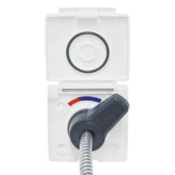 water socket with shower