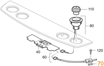 Fuse, 3A for S radiator