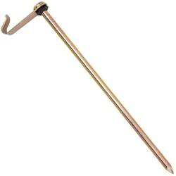 Gwóźdź gruntowy z hakiem 21cm 18mm ocynkowany 1szt