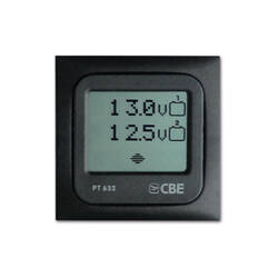 LCD panel 2 batteries - grey