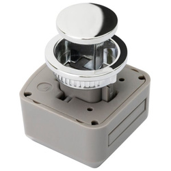 Confurn zamek push-to-open okrągły chrom do mebli innowacyjny