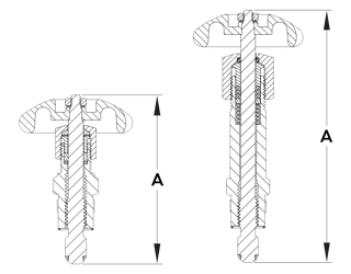 REGO BK9450R 6.5” Extended Stem Retrofit Kit