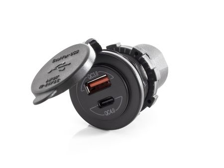 Podwójne gniazdo ładowania USB 12 V / 24 V
