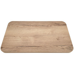 VierTec Lekki blat stołu 90x58cm brązowy