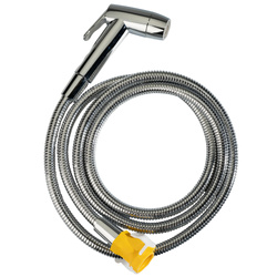 shower head with hose and connector