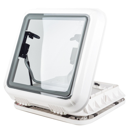 Okap dachowy 45 x 40 lub 70 x 50 cm - Bez/Z wymuszoną wentylacją - Z oświetleniem LED