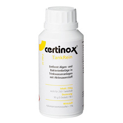 certinox TankRein CTR 250 P czyszczenie zbiornika wody pitnej na 250 l - glony i bakterie