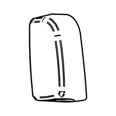 End Caps Thule 4200 From 3 m Anthracite, Set Left and Right