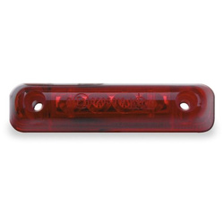 Jokon Lampa obrysowa LED S 24-2 czerwona 12 V 65 x 16 x 16 mm - tył kampera i przyczepy