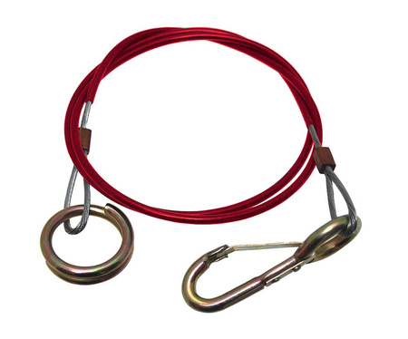 Linka zabezpieczająca do przyczep kempingowych (wymagana obowiązkowo)