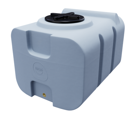 Prostokątny pojemnik 100 l UHPLAST szary