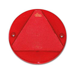 Retro-reflector DR 110 Ø 155 with triangle