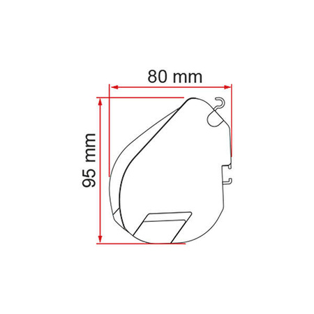 F35 Pro 220 - Titanium / Royal Blue