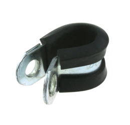GasBank obejma metalowo-gumowa P-clip do rurki miedzianej 8 mm