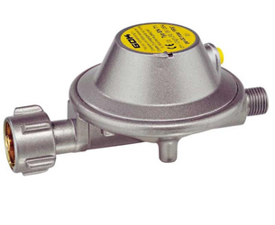 Regulator niskiego ciśnienia 1,2 kg/h 30mbar G3/8LH-KN x RVS10 PRV z man.