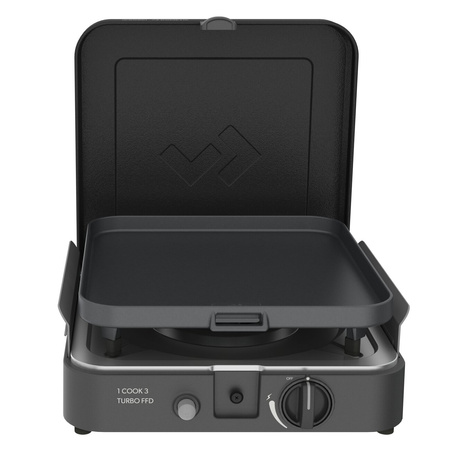 Kuchenka gazowa CADAC 1 Cook Turbo FFD Flat Plate z grillem 50mbar