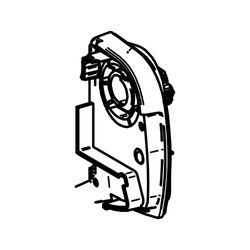 End Plate Right Thule 4200, White