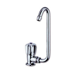 Left-hand single tap Chrome - pull-down spout