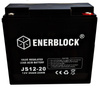 Akumulator kwasowo-ołowiowy ENERBLOCK AGM 12V, 20AH Seria JS