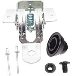 Zawias do pokryw szklanych serii 8000, stal nierdzewna, prosty