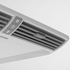 Truma Aventa Premium 2nd generation air distributor - stone (grey), LED lighting, 550 x 497 x 45 mm, with remote control