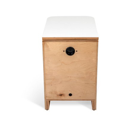 Stationary composting indoor toilets TROBOLO SilvaBlœm (white)