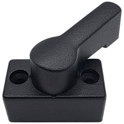 STS zatrzask do drzwi czarny 18 mm obrotowy 4 pozycje meblowy