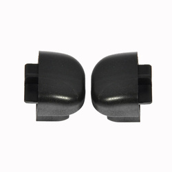 End Caps, Black, Set Left and Right