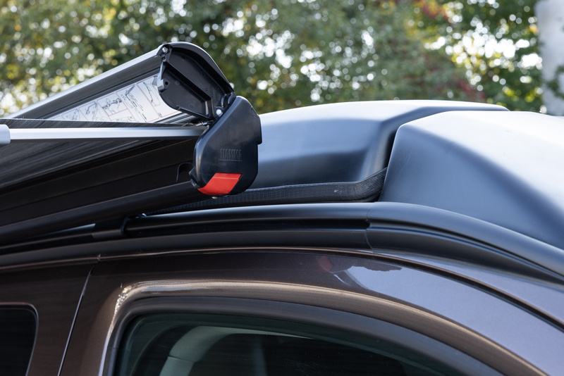 Adapter markizy - Fiamma F35 Pro do Stellantis Vans Citroen Spacetourer KR+LR z Reimo Multirail
