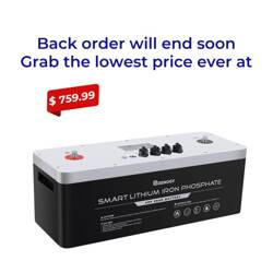 Akumulator 48V 50Ah Smart LiFePO4 2szt