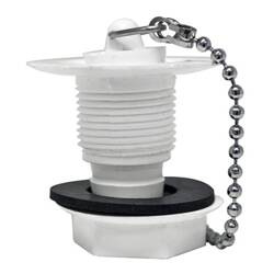 Odpływ prosty z korkiem do zlewu otwór 30mm odpływ 19mm FAWO