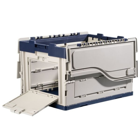 Składana skrzynia transportowa Peggy Peg - 65 litrów beżowa