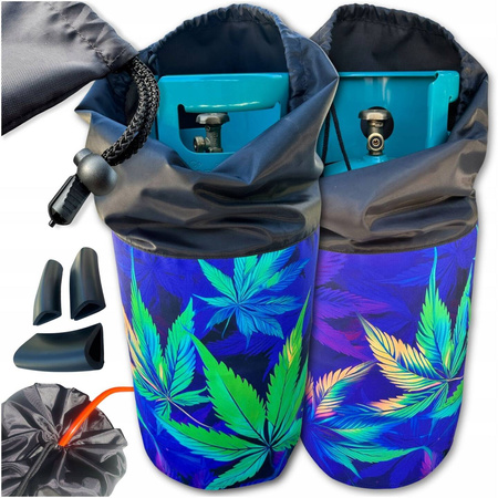 Cover for a 11kg gas cylinder GANJA GalloNero