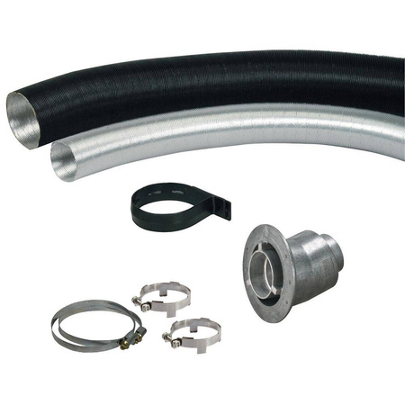 Truma wall cowl set ZR 80 36240-01 for Combi heaters - inner part, AA 3 and ZR 80 ducts, clamps