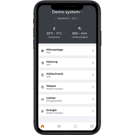 Caratec Connect control system