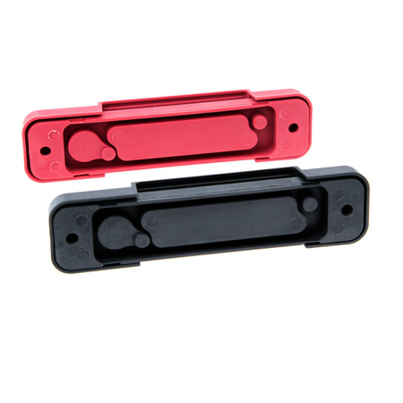 Busbars 180A red and black 12P with cover ​