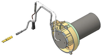 Complete burner for Combi D