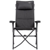 Krzesło turystyczne składane Crespo Tex-Comfort 7 pozycji szare outdoor