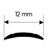 Red screw cover profile 200 m