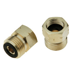 Redukcja gwintu do butli turystycznej G3/8 LH, W21,8x1/14 LH z uszczelkami